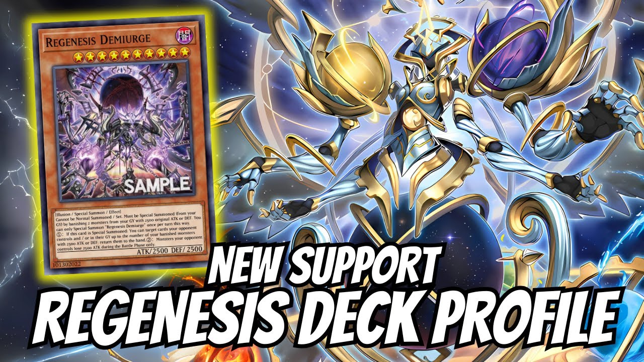 Yu-Gi-Oh! REGENESIS Support Comes with UNBELIEVABLE Power