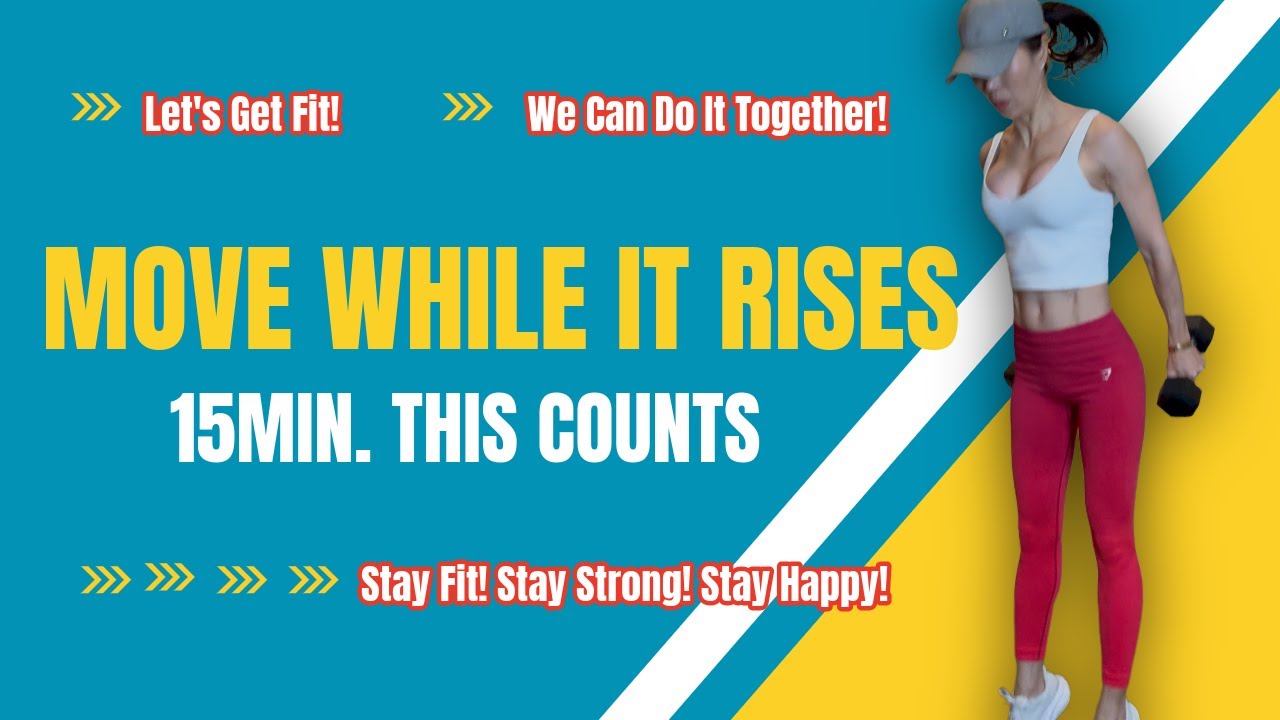 Move While It Rises | Weighted Burpees Workout While Sourdough Proofs (15 Min)