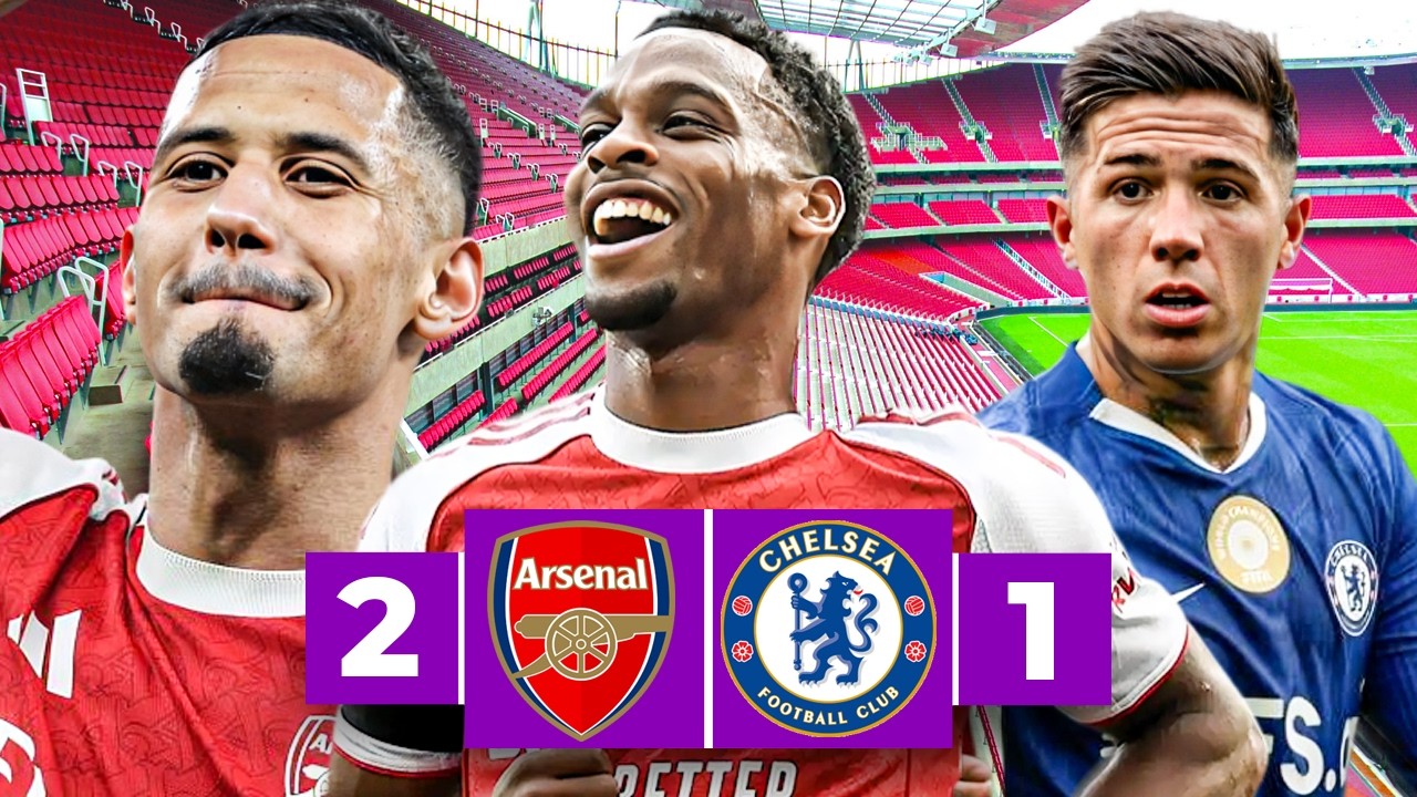 ARSENAL SE LLEVA LA VICTORIA EN EL DERBY DE LONDRES - PEDRO NETO EXPULSADO - AUTOGOL DE HINCAPIÉ