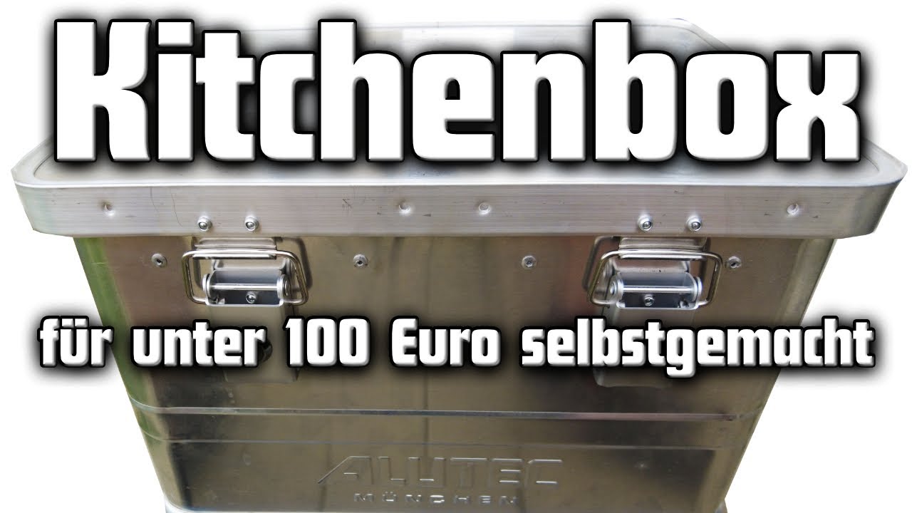 Kitchenbox unter 100 Euro selbermachen - kein Problem! Hier siehst du wie es geht. #vanlife