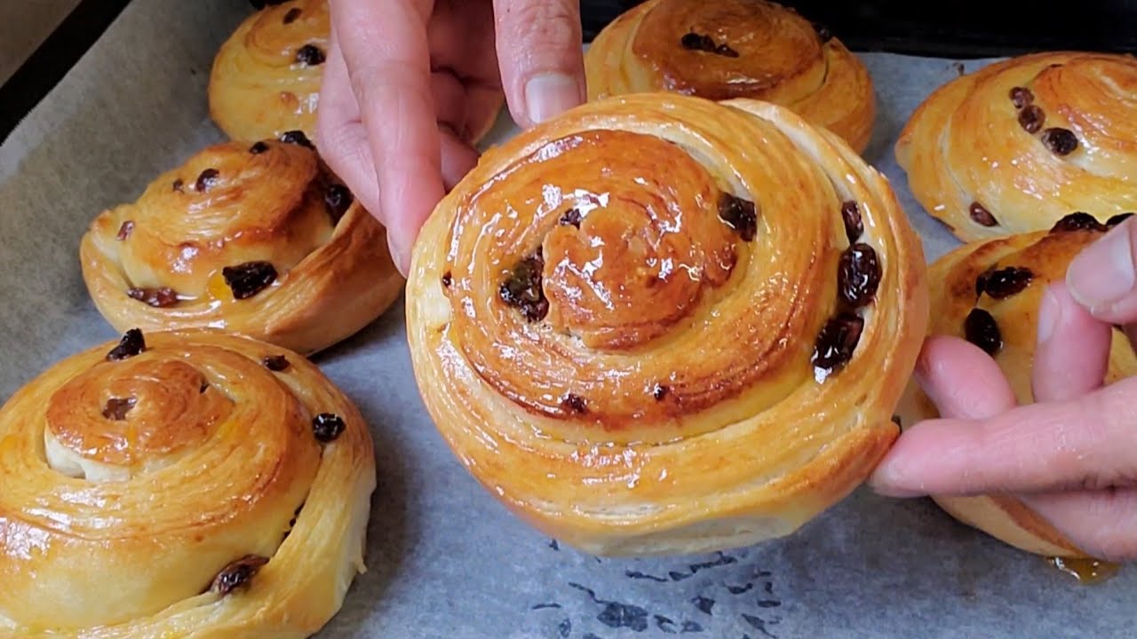 Quick and Easy Danish Pastry | Flaky Danish Pastry Recipe