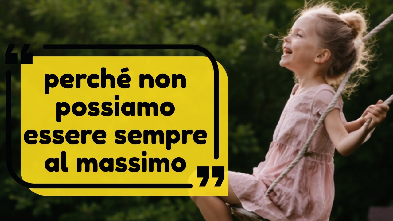 Felicità sostenibile: perché non possiamo essere sempre al massimo