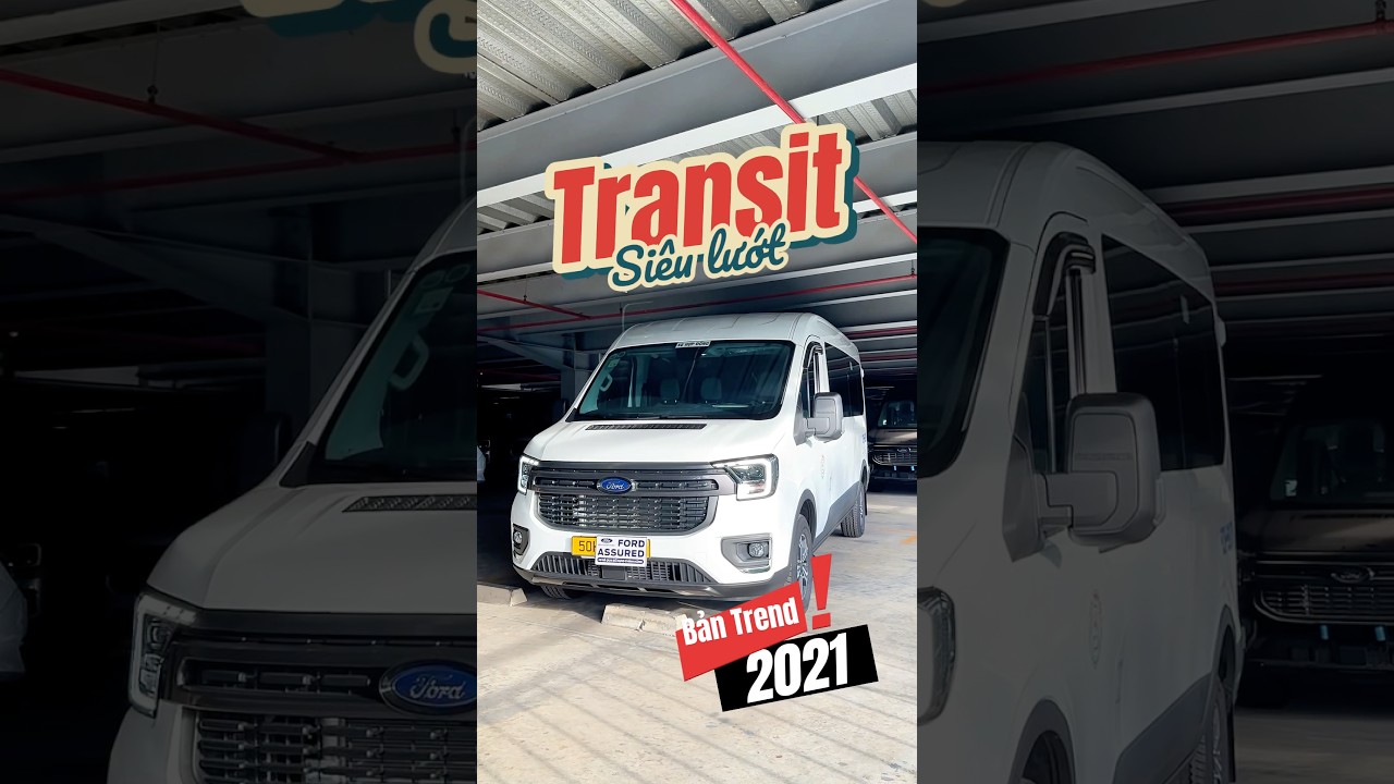 Xe 16 chỗ si&ecirc;u lướt Transit Trend 2025 chạy 3.500km #transitluot #transittrend #xe16cho