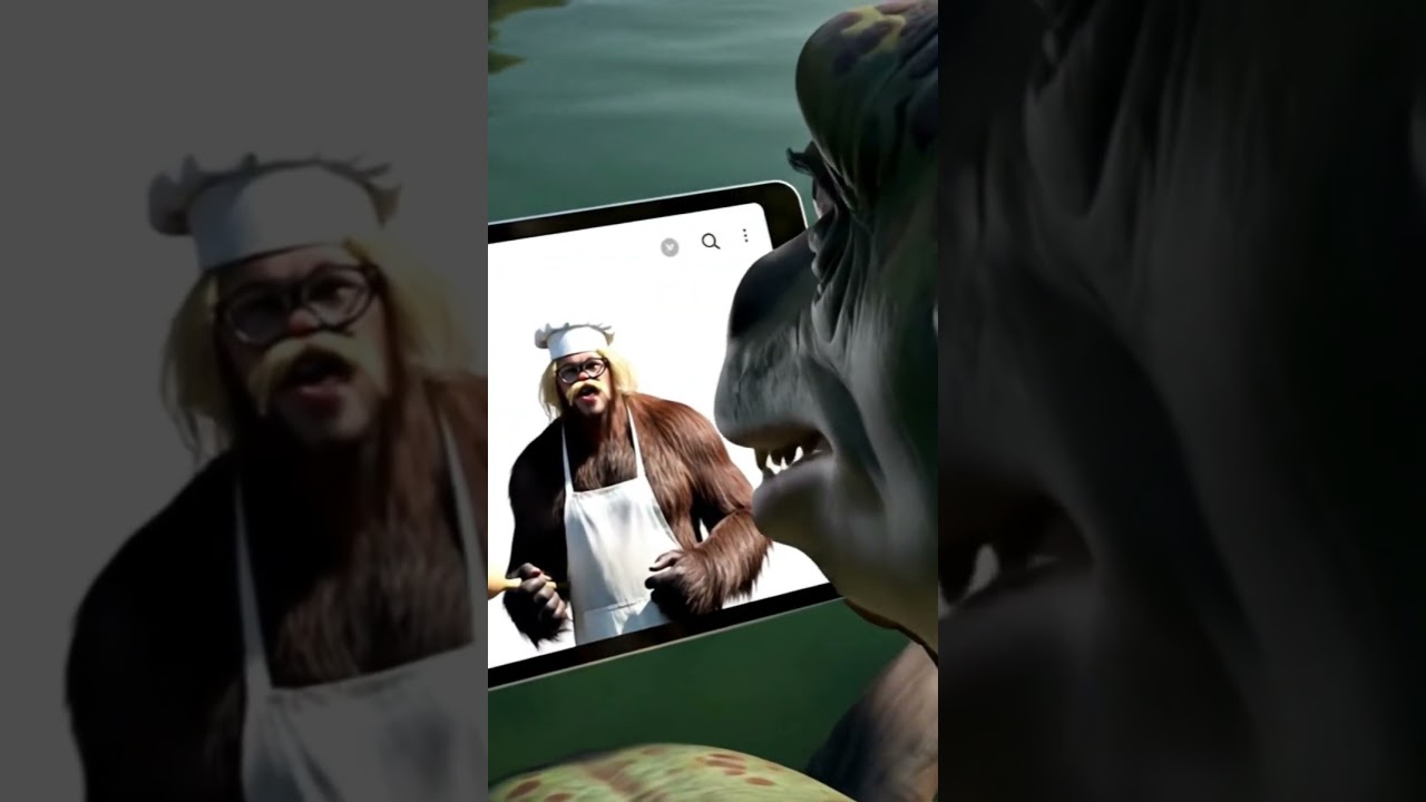 Loch Ness Monster Tries Tinder