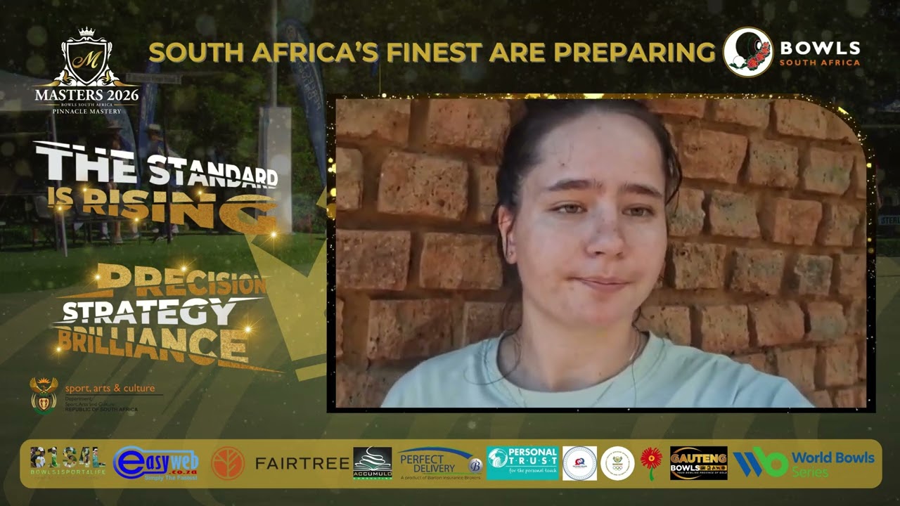 Live: Bowls SA Masters 2026 Pinnacle Mastery Leila Snyman Interview | Opening Interviews