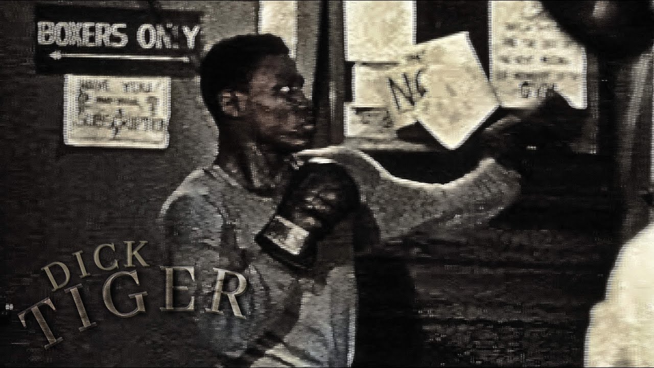 DICK TIGER Training Footage  RARE   Bagwork & Skipping