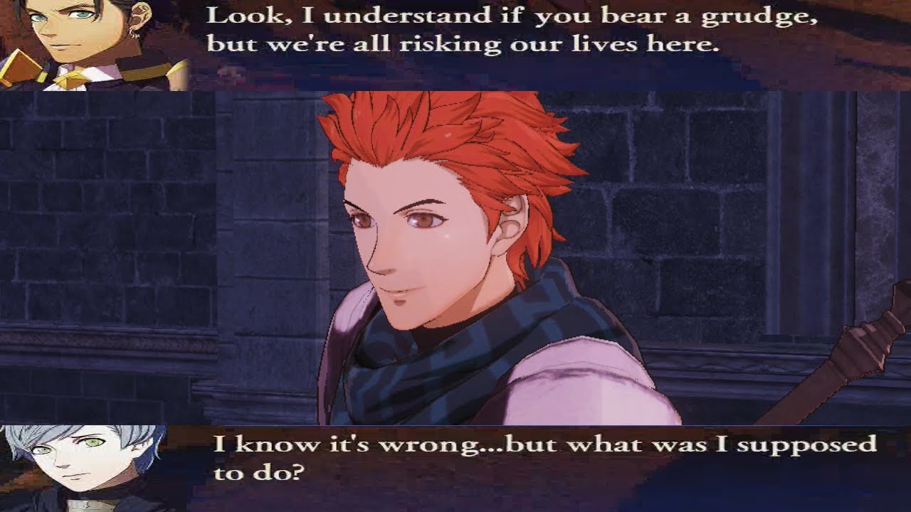 Fire Emblem Warriors: Three Hopes - Ashe & Claude vs Sylvain Unique Dialogue At Fhirdiad