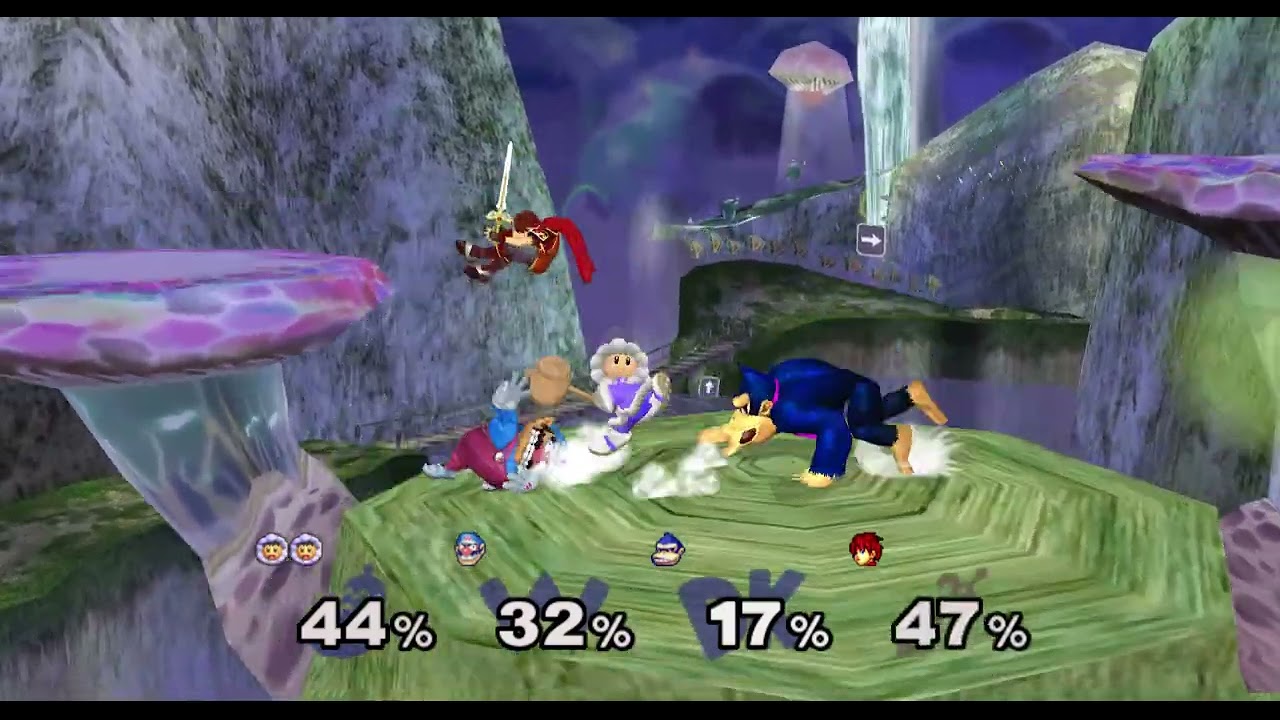 Super Smash Bros Melee Turbo DX Wave 1 - Everyone vs Roy