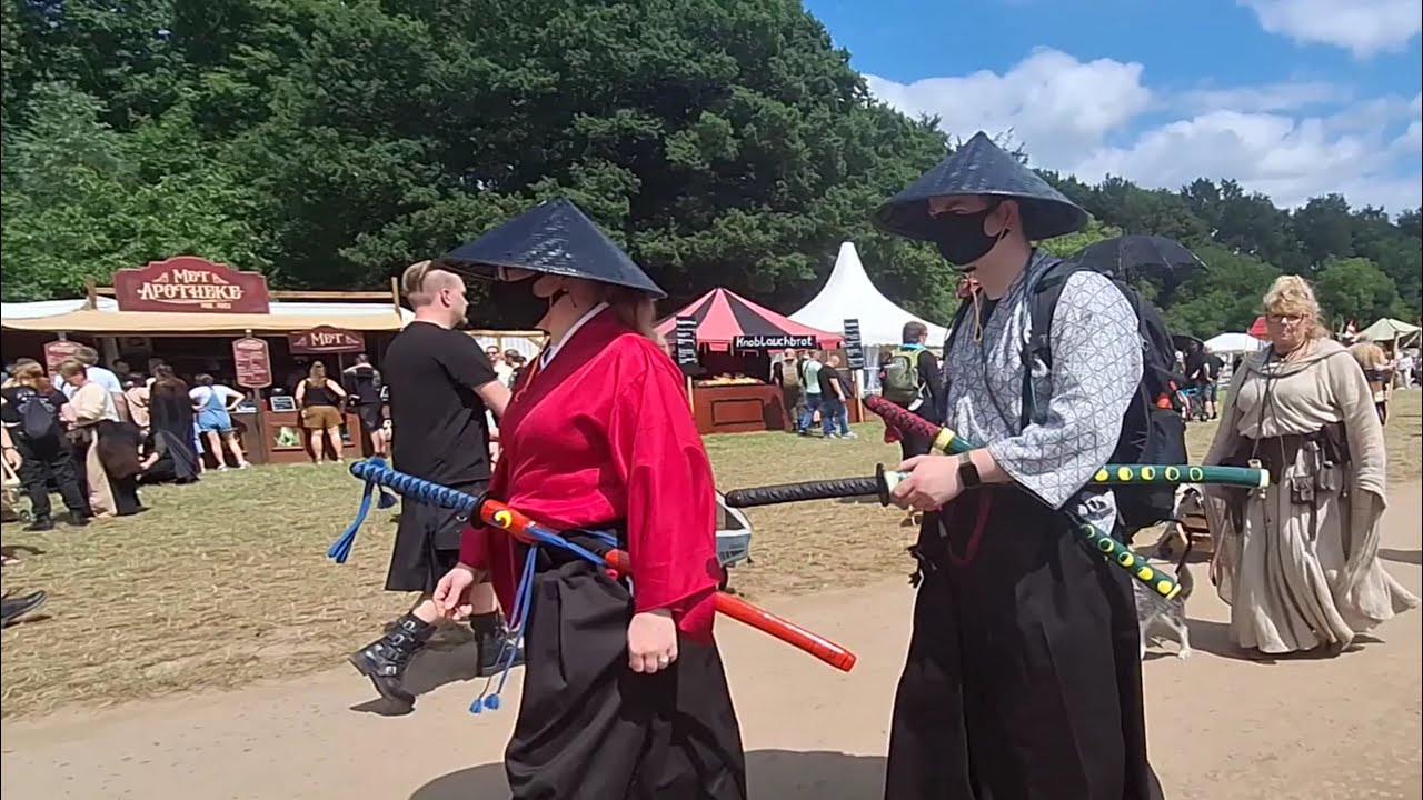 Mittelalter-Festival (MPS) 2025 - Teil 3/7 || Germany || Cuộc sống ở Đức