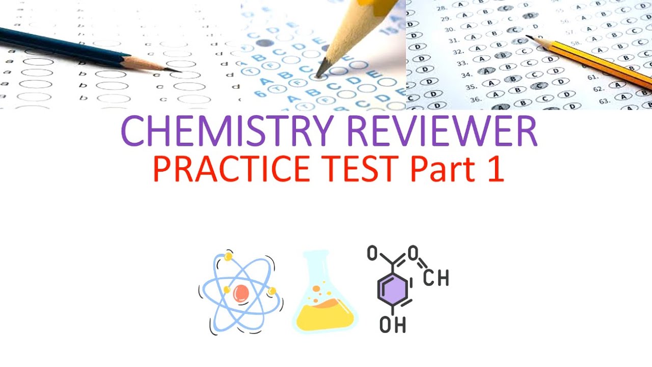CHEMISTRY PRACTICE TEST 1 | NMAT LET ENTRANCE EXAM REVIEWER #viral #chemistry