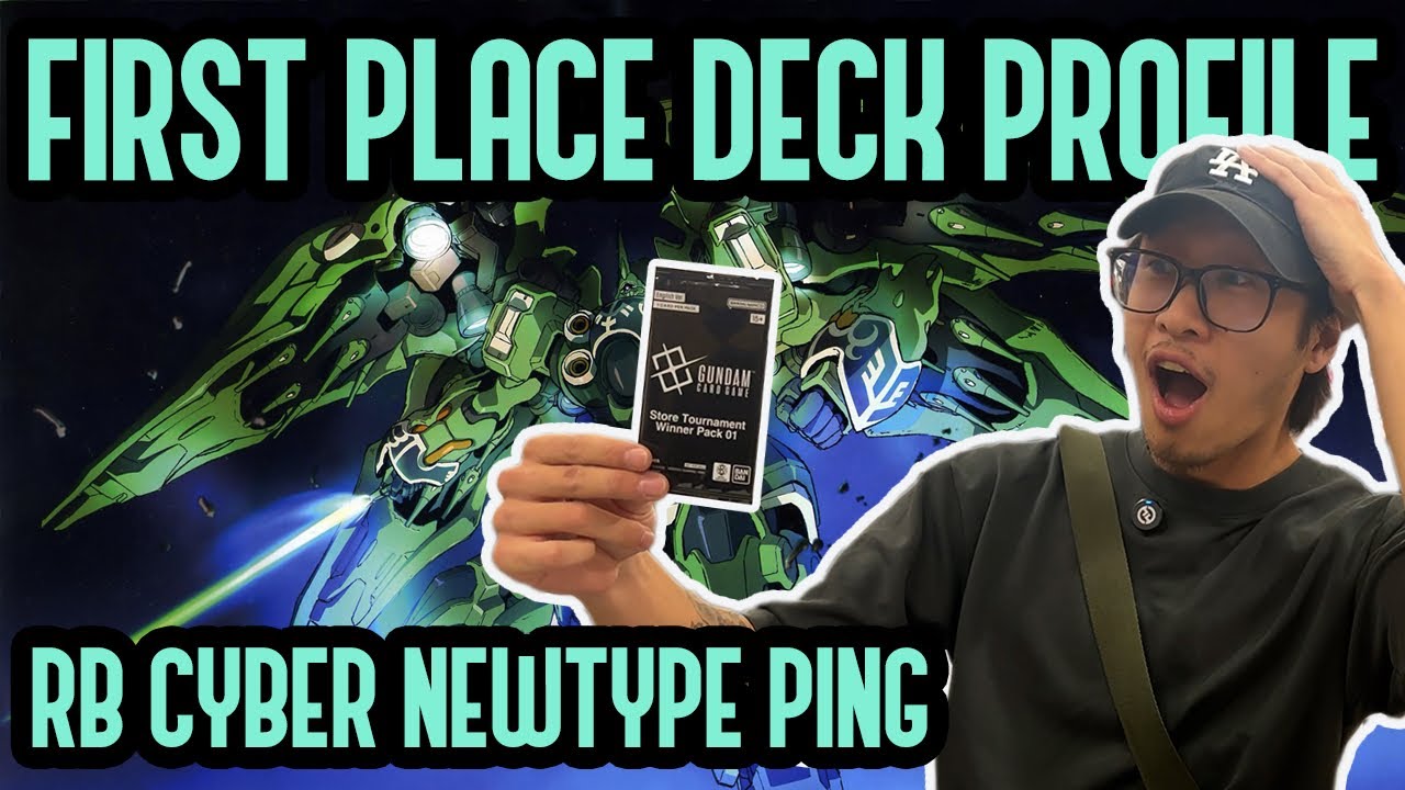 Kshatriya is OVERPOWERED!! 👑 | 1st Place RB Cyber Newtype Ping Deck Profile | Gundam Card Game