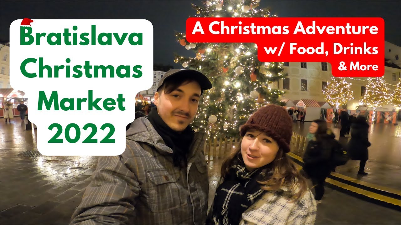 Bratislava Christmas Market Adventure 2022 | Christmas in Slovakia | Foreigner Living in Slovakia