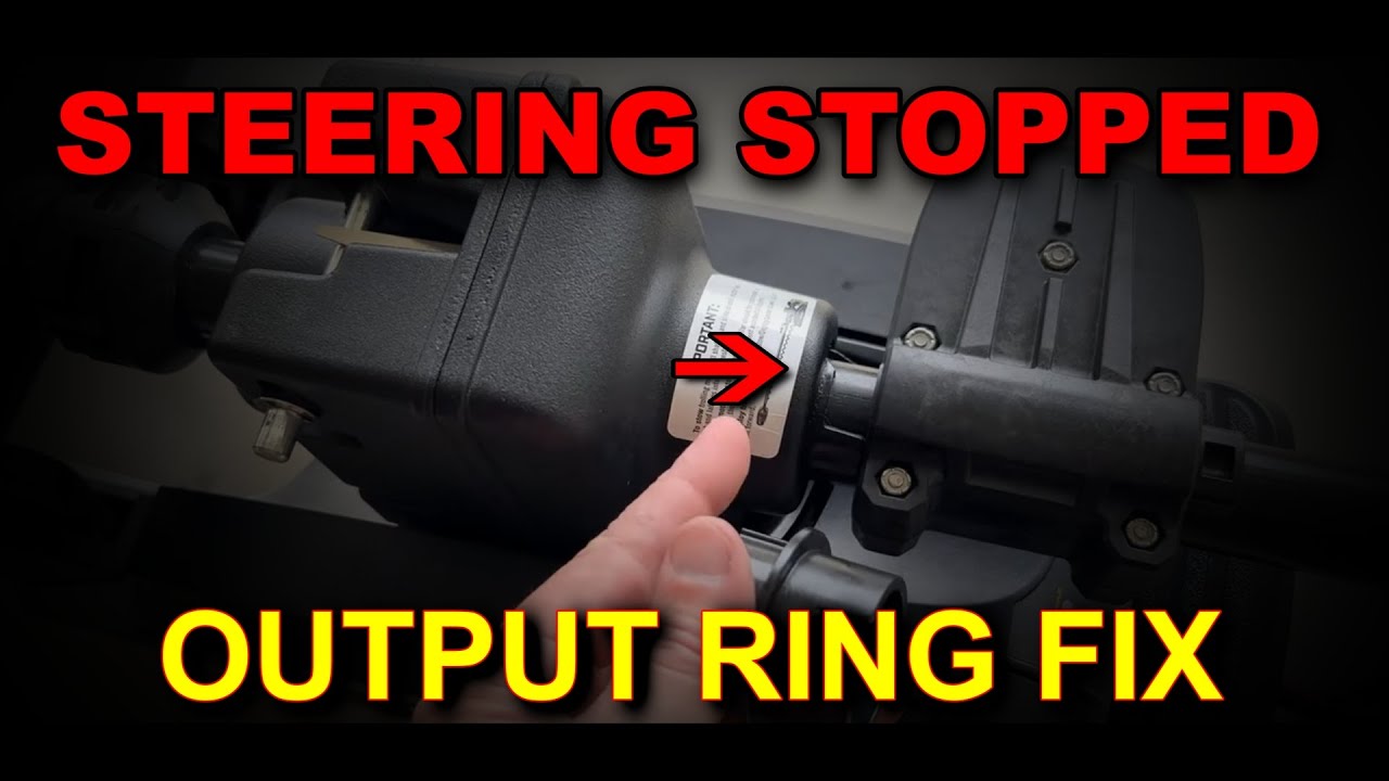 Minn kota Terrova Steering Not Responding? Output Ring Failure & How to Fix it.  2022+ Models