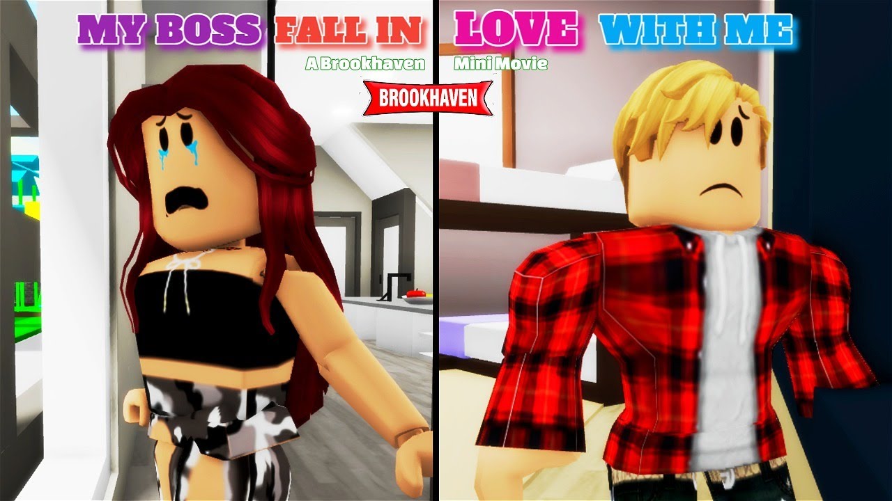 МОЙ БОСС ВЛЮБИЛСЯ В МЕНЯ...!!! | Brookhaven Movie Roblox | (ОЗВУЧЕНО)
