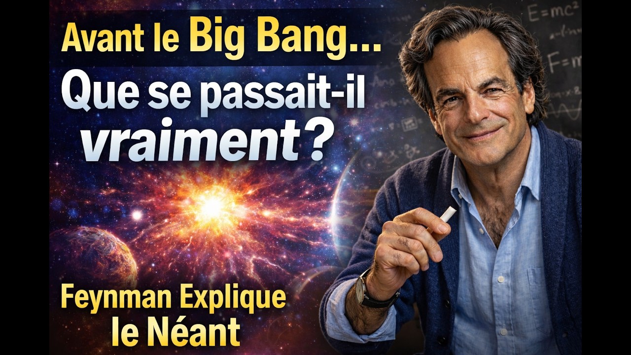 Avant le Big Bang… Que Se Passait-il Vraiment ? Feynman Explique le Néant