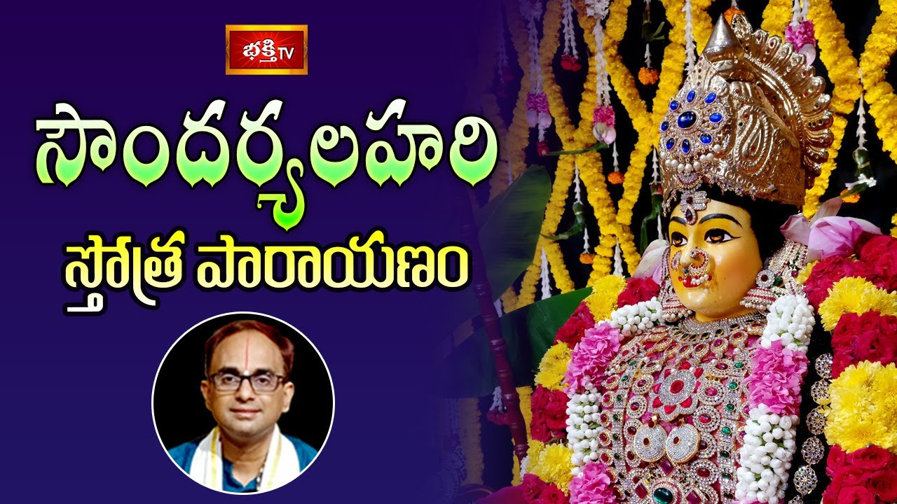 శ్రీ నండూరి శ్రీనివాస్ గారిచే ఆదిశంకరులు అందించిన స్తోత్రరత్నం