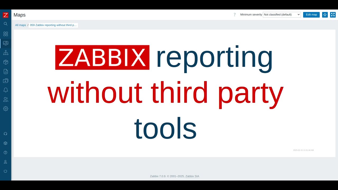 Zabbix reporting without third party tools