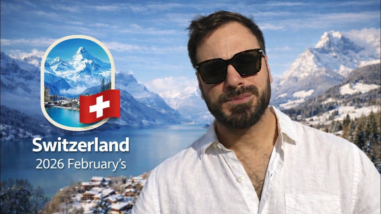 Switzerland 2026 – A Magical February Journey Through Snowy Mountains and Frozen Paradise” ❄️✨