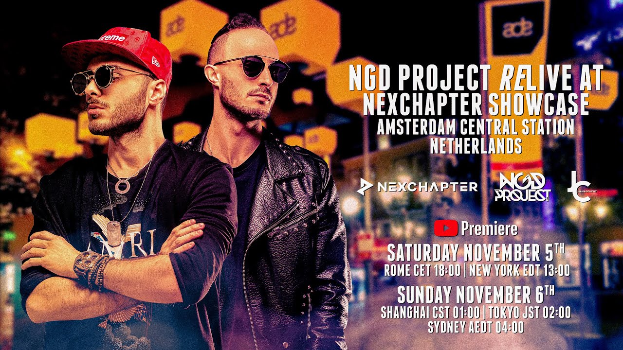 NGD Project - ReLive @ Amsterdam Central Station (NL) - Nexchapter Showcase - ADE 2022