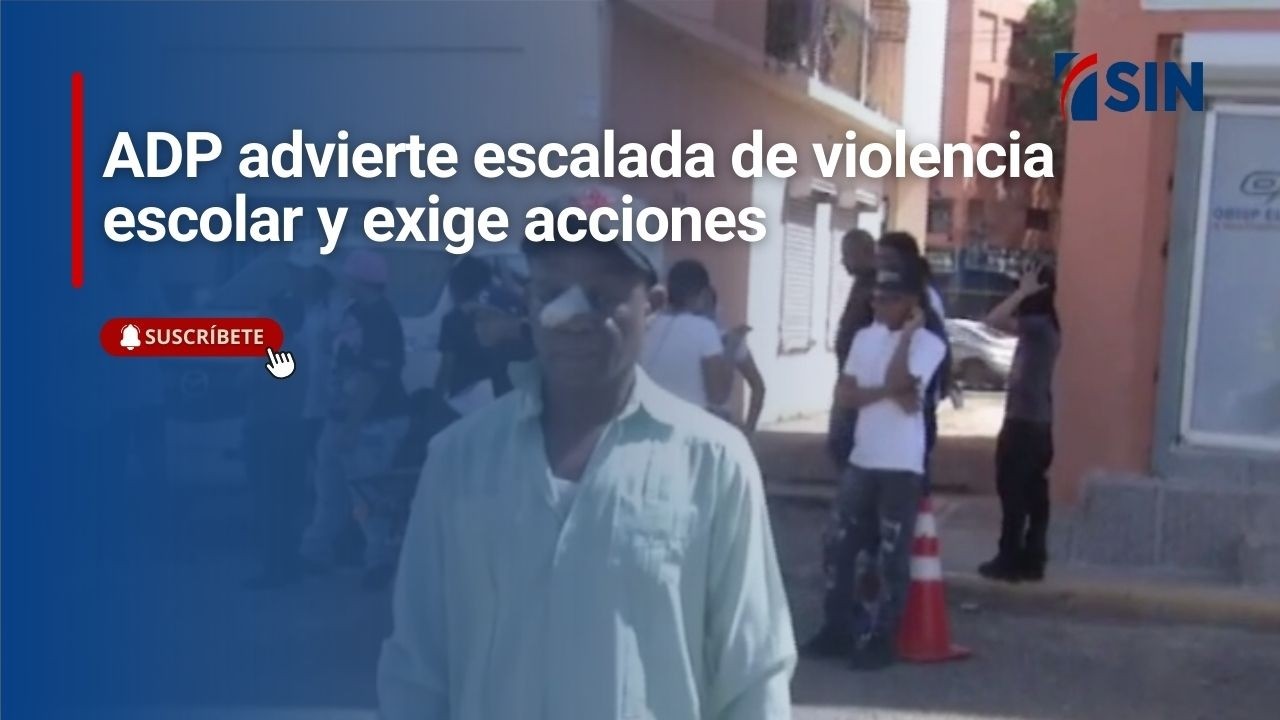 ADP advierte escalada de violencia escolar y exige acciones
