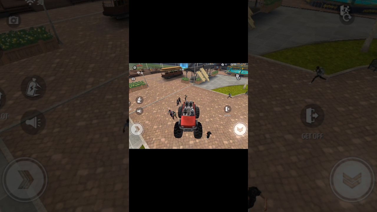 Social Island Monster Truck Enter Trick- #mrzero #freefire