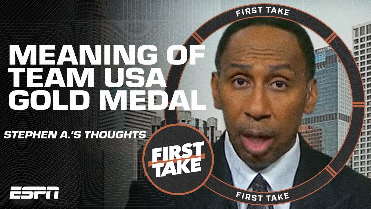Stephen A. explains why it's important that Team USA wins FIBA gold 🥇 | First Take YouTube Exclusive