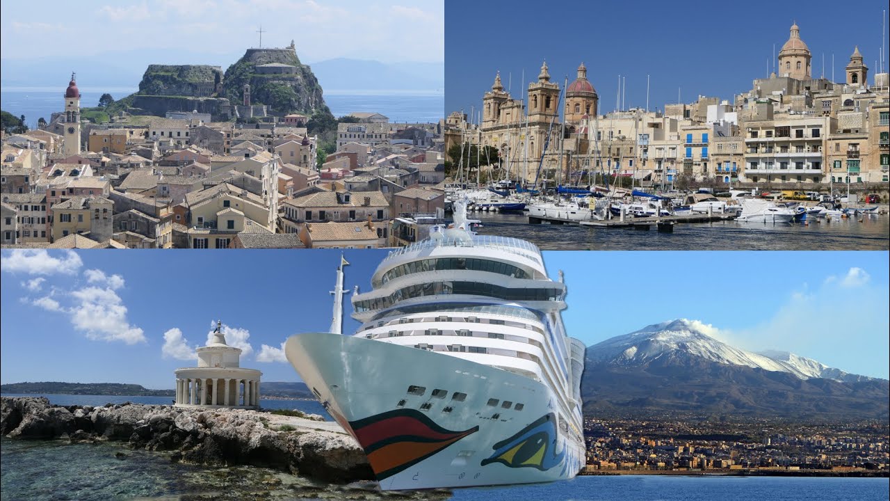 Von Civitavecchia nach Korfu - Unterwegs mit AIDA blu