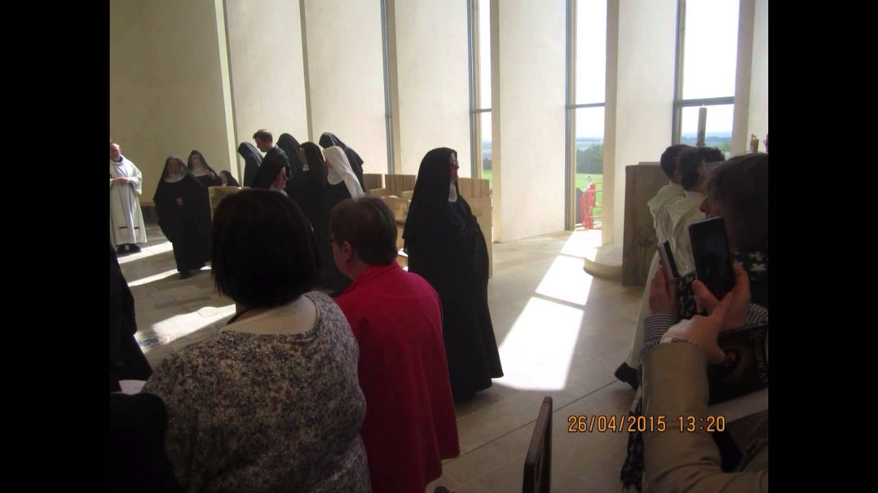 New Stanbrook Abbey Church preparation and 1st Mass April & May 2015
