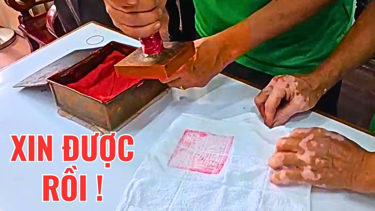 Choáng ngợp lễ Khai Ấn Bà Thiên Hậu: Xếp hàng 2 tiếng mới có Lộc | Tết 2026