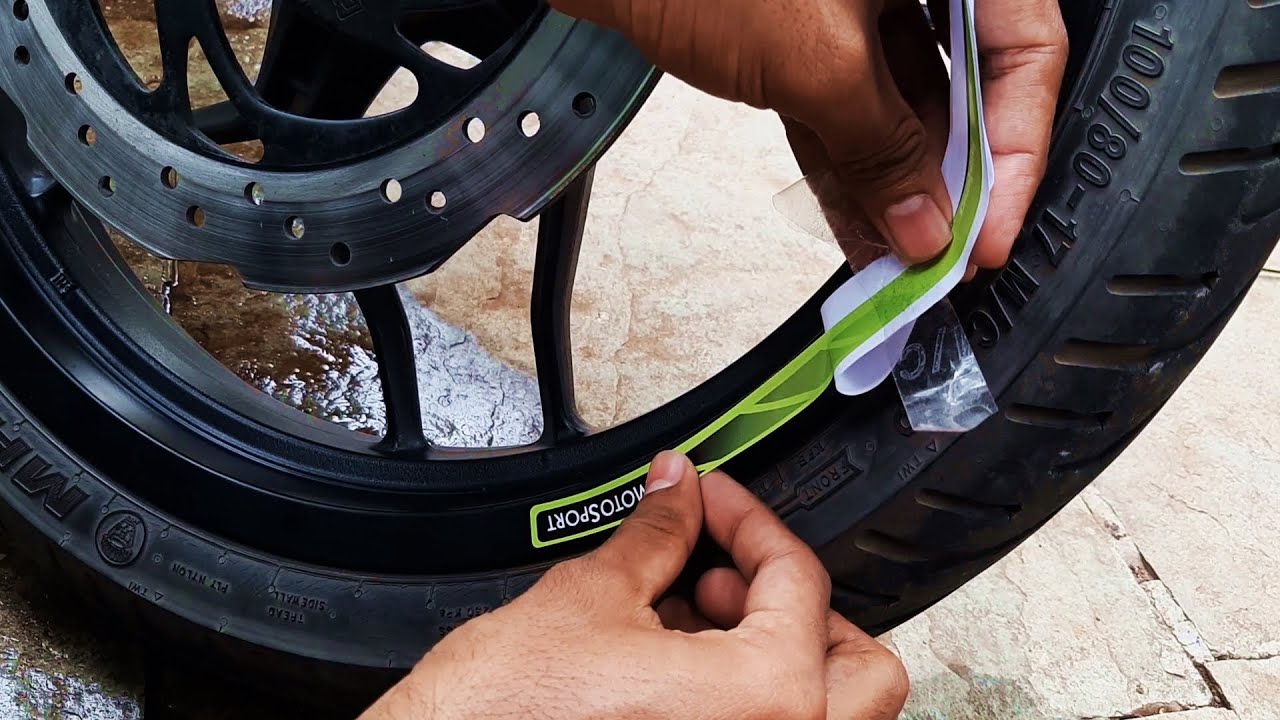 Piston Graphics Rim Decals Kit Installation in Detail