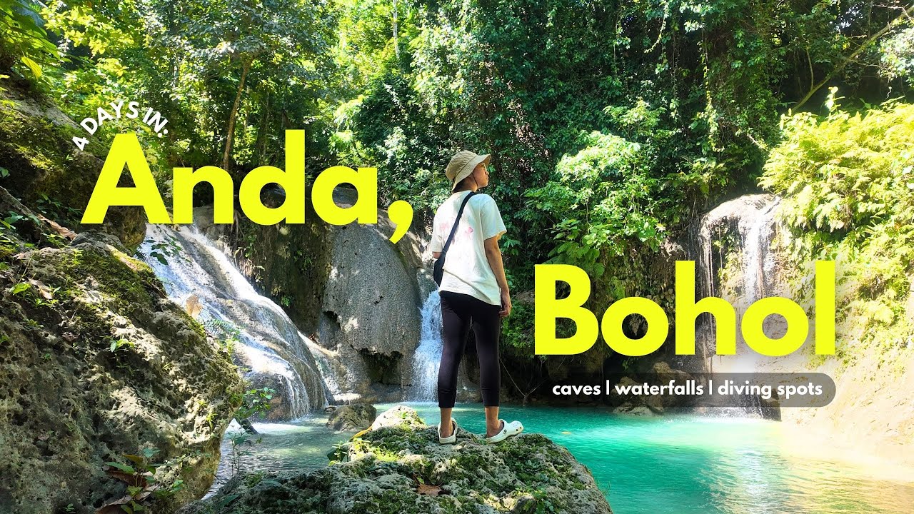 Exploring The Countryside of Anda Bohol + Cave Hopping and Diving Spots!
