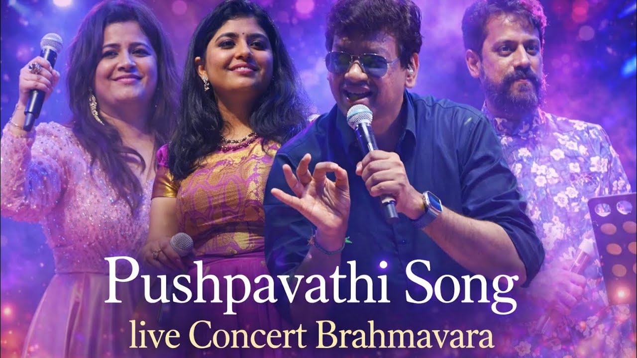 Pushpavathi song Live Concert😍🔥 | Vijay Prakash | Aishwarya Rangarajan | Anushree | 