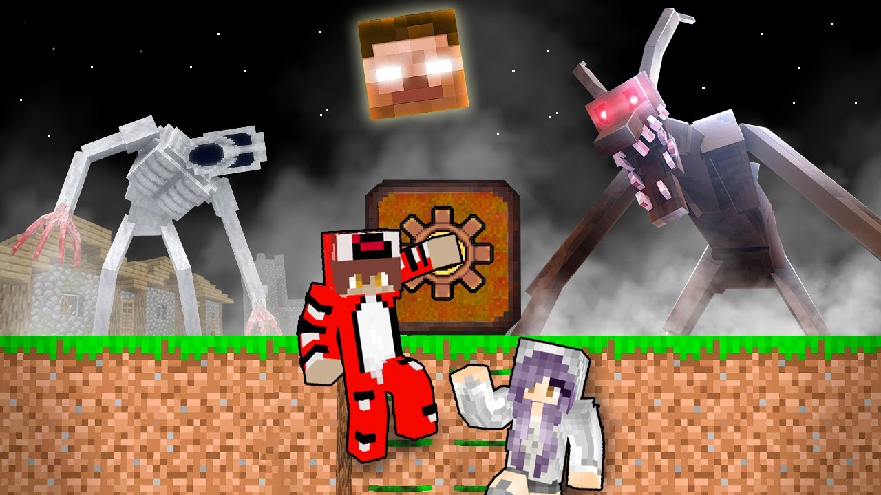 MONSTRUOS DWELLERS vs BÚNKER SECRETO en Minecraft...💀