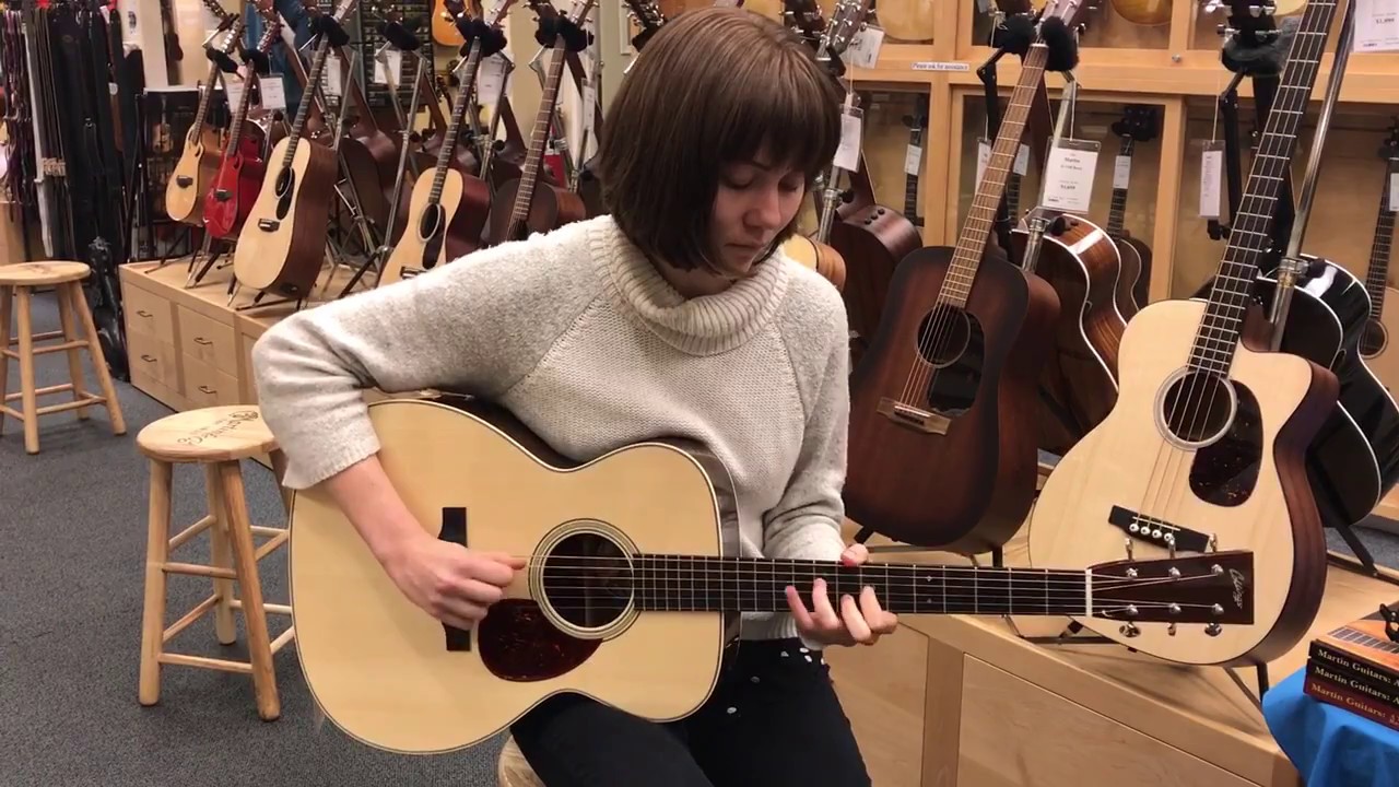 Molly Tuttle plays "Lost Girl" on a Collings Short Scale OM2 Guitar at Gryphon Stringed Instruments
