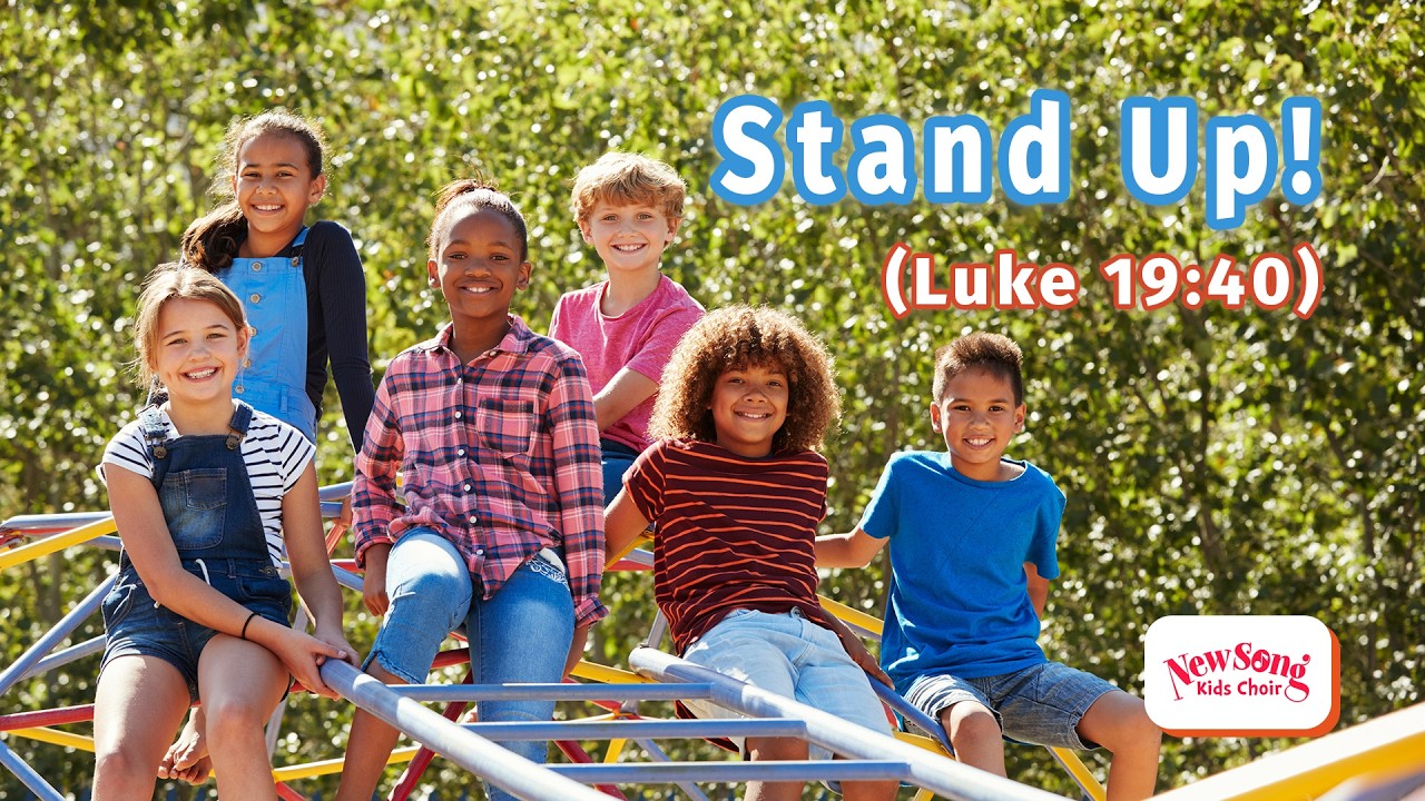 Stand Up! (Luke 19:40) / Official Lyric Video / Jody Abboud & The New Song Kids Choir