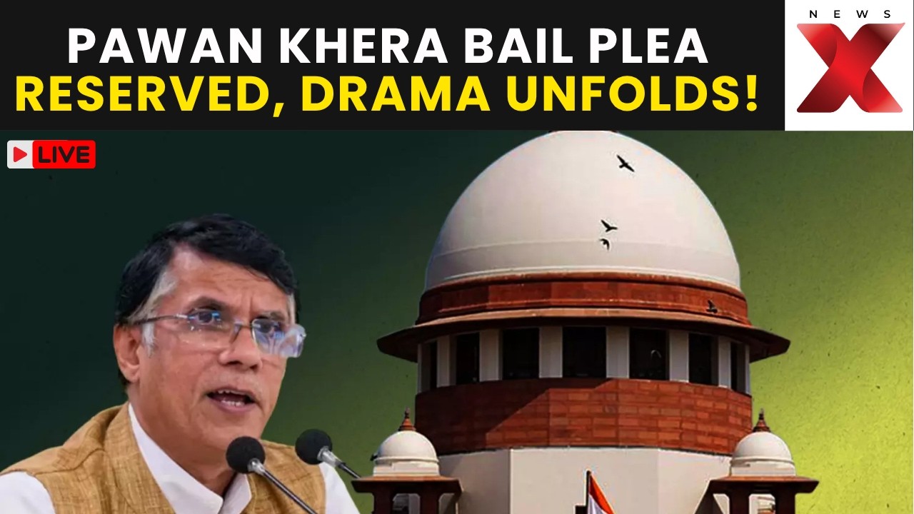 Pawan Khera Bail Plea LIVE | Shocking Supreme Court reserves judgment on anticipatory bail plea