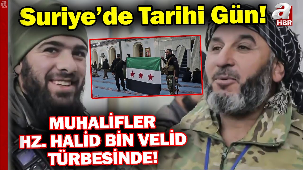 Muhalifler Hz. Halid Bin Velid Türbesinde! İşte O Anlar... | A Haber