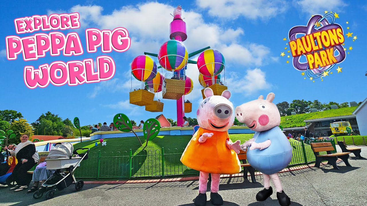 Peppa Pig World Sunny Day at Paultons Park | Every Ride, Shop and Attraction (May 2025)