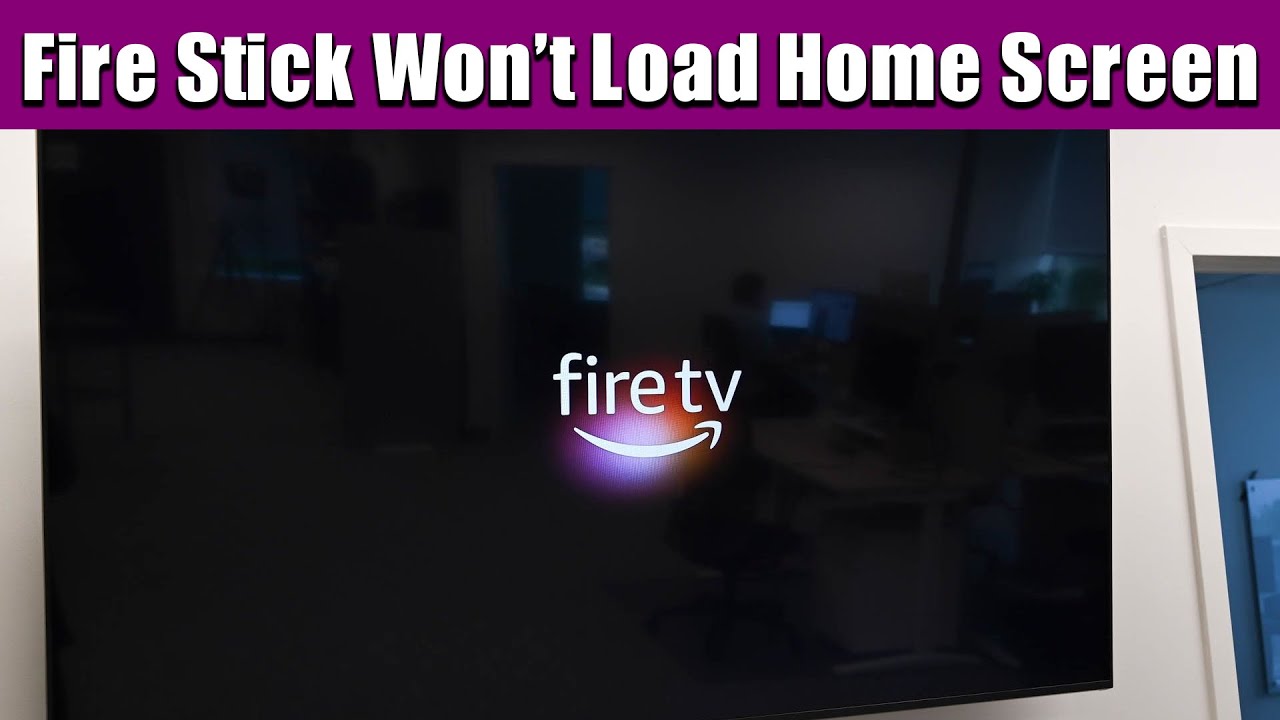 Fire Stick не загружает главный экран