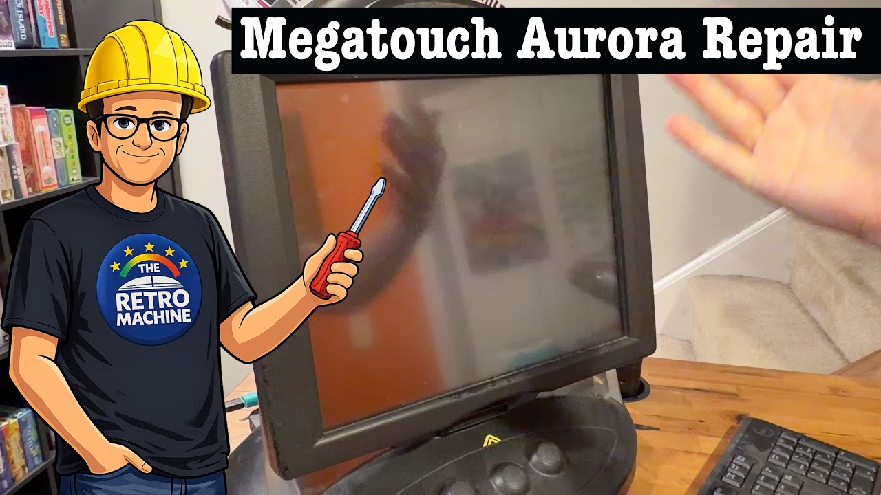 Megatouch Aurora Won’t Boot (Fixed With…A Paperclip?!)