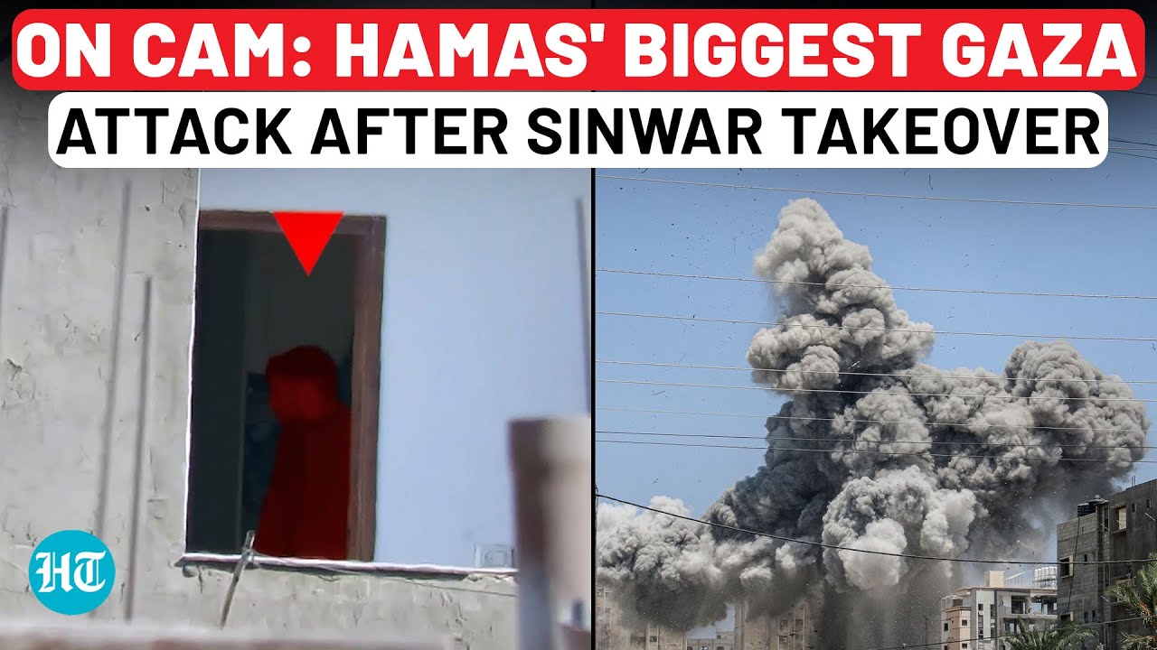 On Cam: Hamas' Biggest Attack On Israel Army In Gaza After Sinwar Takeover; 'Chopper Evacs Injured'