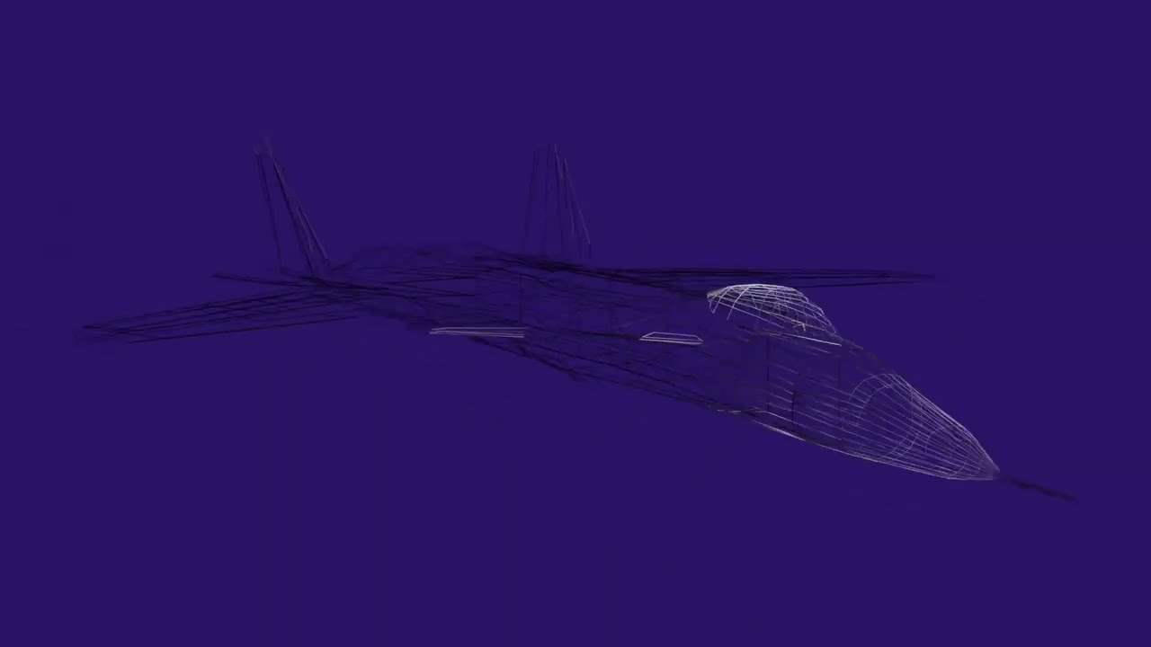 Su 47 model Available on Sketchfab