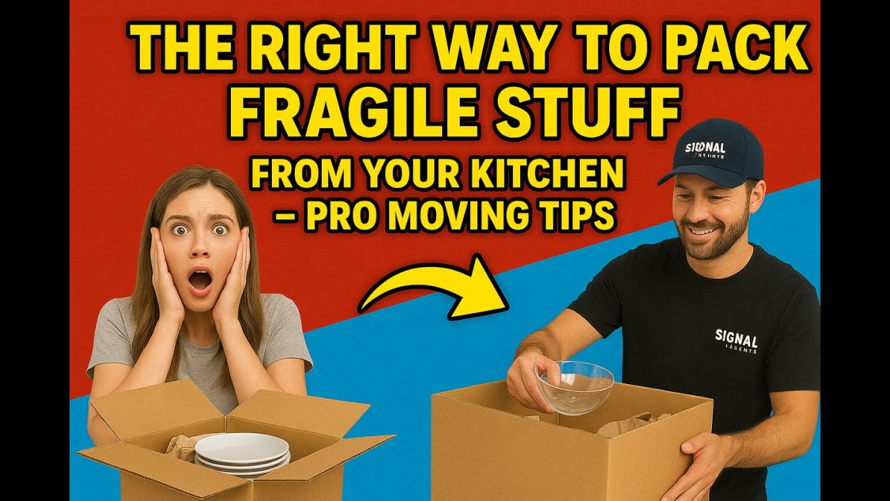 The Right Way to Pack Fragile Stuff From Your Kitchen – Pro Moving Tips