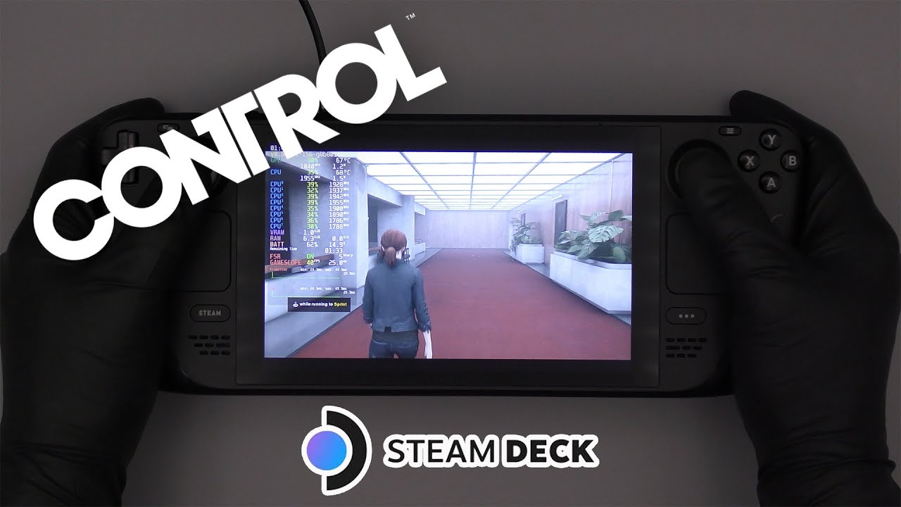 Control Ultimate Edition | Steam Deck Gameplay | Steam OS