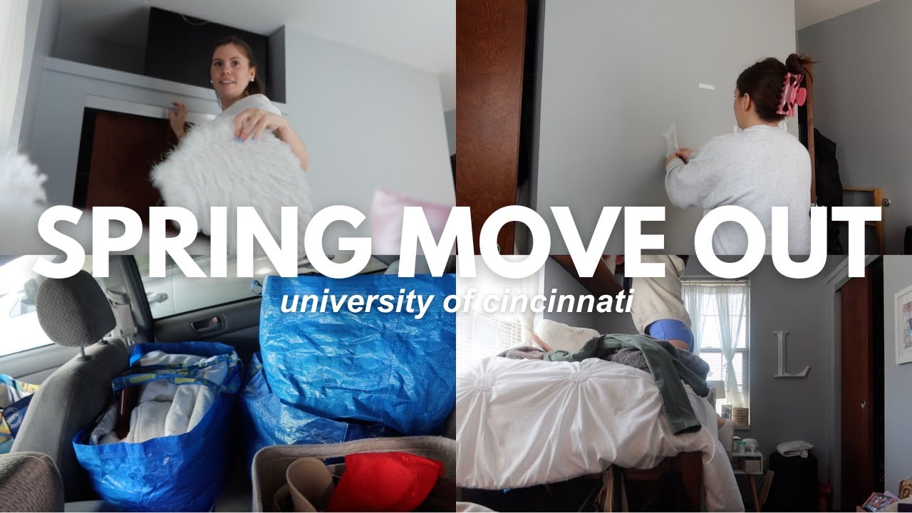 move out of my sorority house with me!! | spring vlog