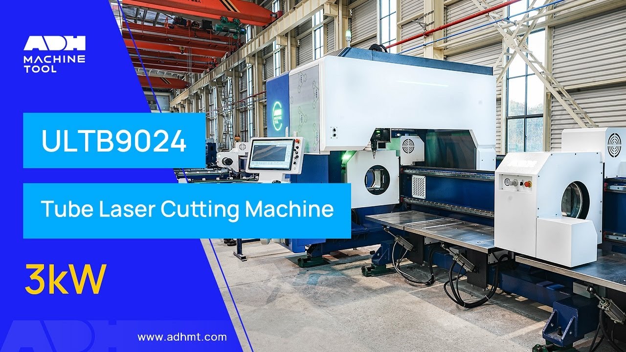 ULTB9024 3kW Tube Laser Cutting Machine