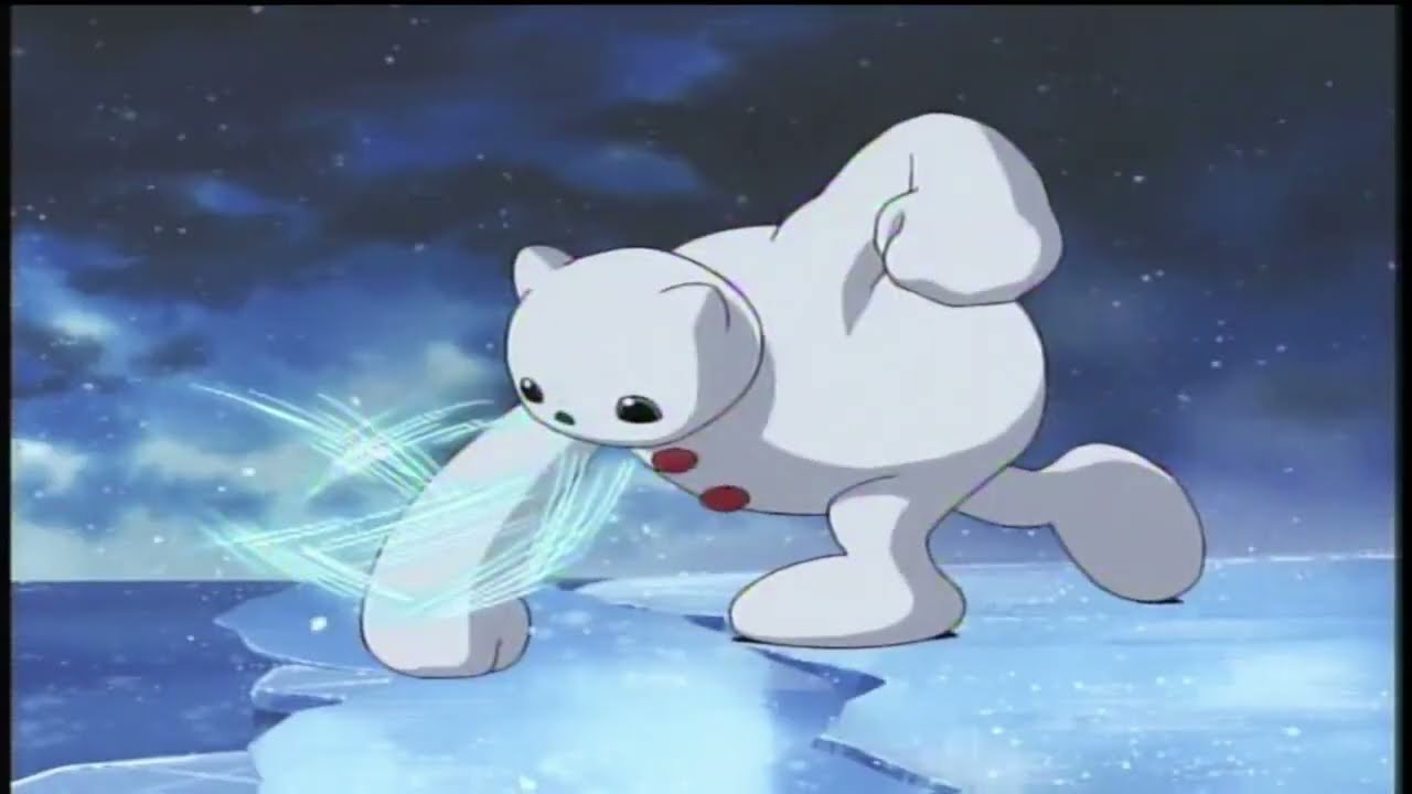 Digimon Season 1 ~ Frigimon Helps Tai & Agumon Travel to Another Island