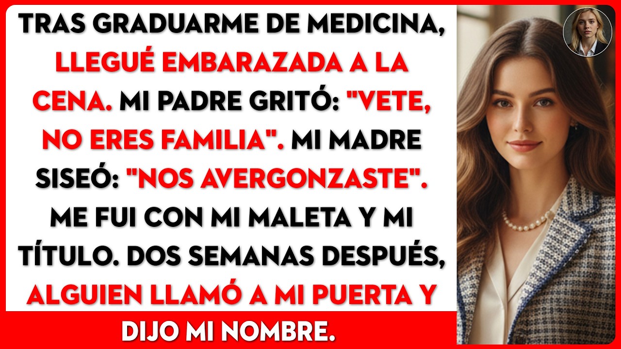 Mis padres me repudiaron en la cena por estar embarazada — Entonces un abogado llamó a mi puerta.