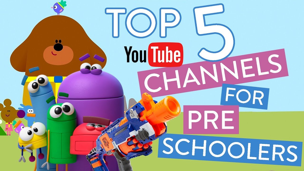 Top 5 YouTube Channels For Pre-Schoolers | Channel Mum