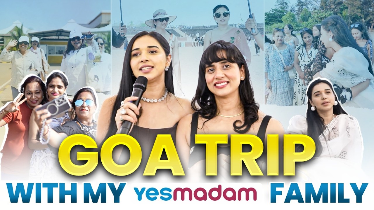 A Day in Goa with Yes Madam Team #tanyamittal #goavlog
